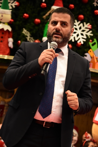 City Centre beirut lighting of the Christmas tree